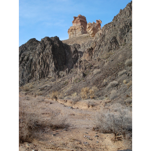 รูปถ่าย คาซัคสถาน(Kazakhstan) หุบผาชารึน(Charyn Canyon) 2007-03 221