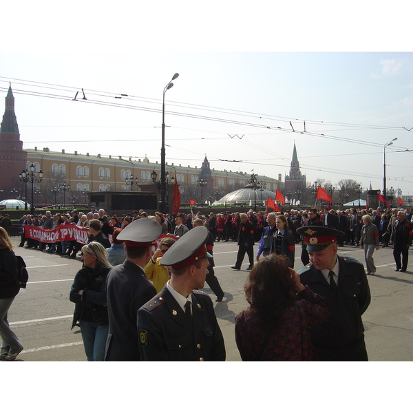 รูปถ่าย รัสเซีย(Russia) มอสโก(Moscow) จตุรัสแดง(Red Square) 2005-04 26