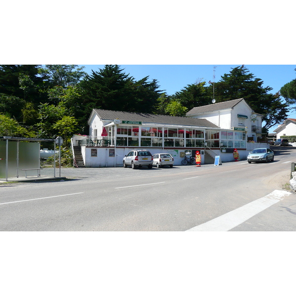 รูปถ่าย ฝรั่งเศส(France) ลาแปลน-ซูร์-แมร์(La Plaine sur mer) ท่าเรือชีโร(Port Giraud) 2007-07 14