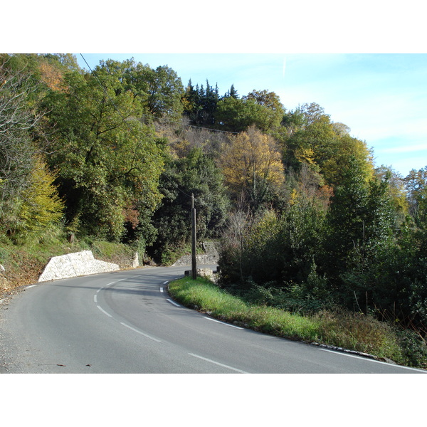 รูปถ่าย ฝรั่งเศส(France) เฟรนช์ริวิเอรา(French Riviera) ถนนจากวองซ์ไปแซ็ง-ฌาเน(Vence to St. Jeannet Road) 2006-12 6