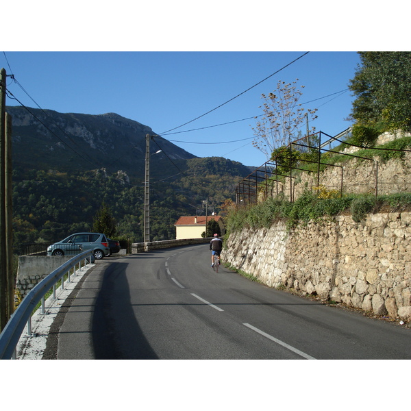 รูปถ่าย ฝรั่งเศส(France) เฟรนช์ริวิเอรา(French Riviera) ถนนจากวองซ์ไปแซ็ง-ฌาเน(Vence to St. Jeannet Road) 2006-12 30