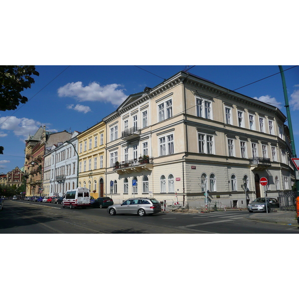 รูปถ่าย สาธารณรัฐเช็ก(Czech Republic) ปราก(Prague) ริมฝั่งสเมตานา(Smetanovo nabr) 2007-07 31