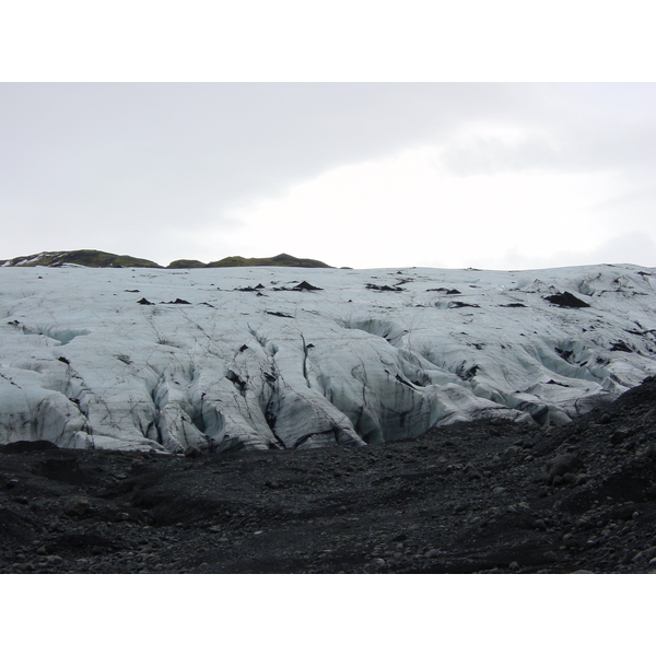 รูปถ่าย ไอซ์แลนด์(Iceland) เมียร์กาลส์โจกูล(Myrdalsjokull) 2003-03 4