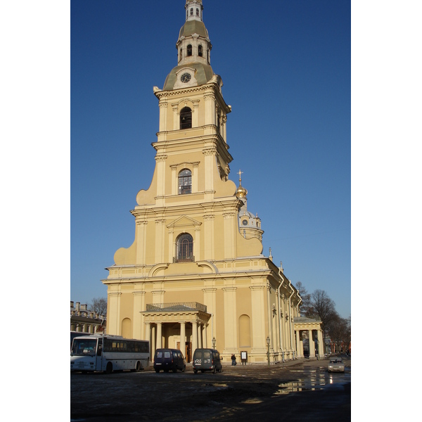 รูปถ่าย รัสเซีย(Russia) เซนต์ปีเตอร์สเบิร์ก(St Petersburg) มหาวิหารเซนต์ปีเตอร์และพอล(St Peter and Paul Cathedral) 2006-03 0