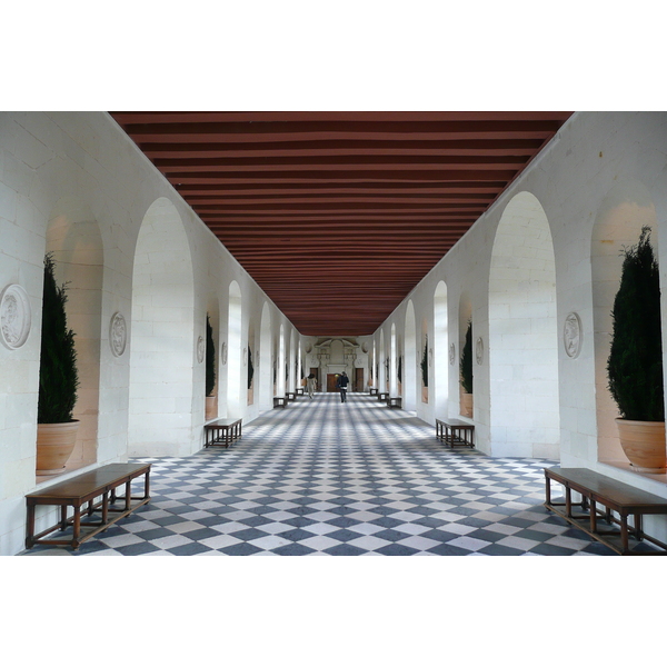 รูปถ่าย ฝรั่งเศส(France) ปราสาทเชอนงโซ(Chenonceau Castle) 2008-04 18