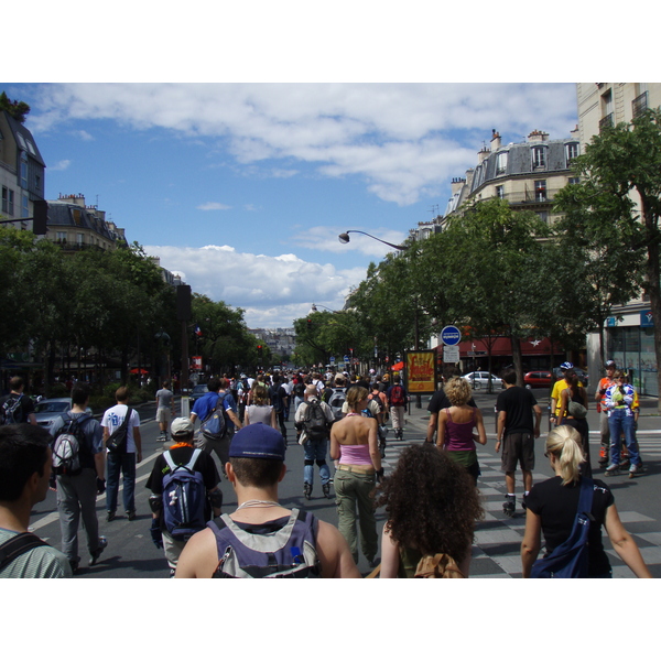 รูปถ่าย ฝรั่งเศส(France) ปารีส(Paris) เล่นสเก็ตในปารีส(Randonnee Roller et Coquillages) 2007-07 90