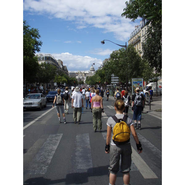 รูปถ่าย ฝรั่งเศส(France) ปารีส(Paris) เล่นสเก็ตในปารีส(Randonnee Roller et Coquillages) 2007-07 83