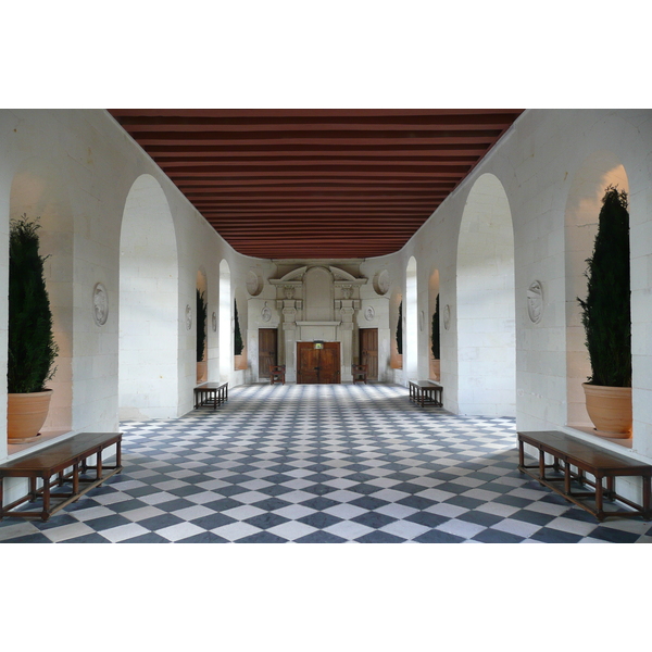 รูปถ่าย ฝรั่งเศส(France) ปราสาทเชอนงโซ(Chenonceau Castle) 2008-04 9