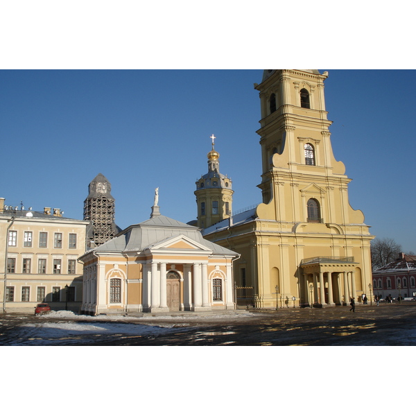 รูปถ่าย รัสเซีย(Russia) เซนต์ปีเตอร์สเบิร์ก(St Petersburg) ป้อมปีเตอร์และพอล(Peter and Paul fortress) 2006-03 3