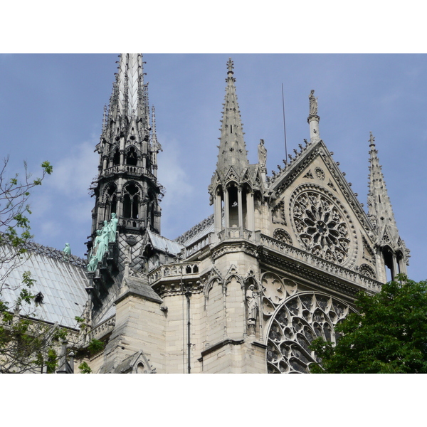 รูปถ่าย ฝรั่งเศส(France) ปารีส(Paris) มหาวิหารน็อทร์-ดาม(Notre Dame) 2007-05 98