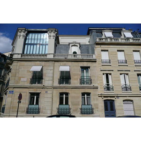 รูปถ่าย ฝรั่งเศส(France) ปารีส(Paris) คุ้มที่ 17 (17th Arrondissement) ถนนโพรนี(Rue de Prony) 2007-09 1