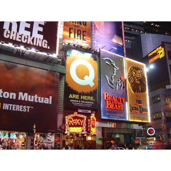 รูปถ่าย สหรัฐอเมริกา(United States) นิวยอร์ก(New York) ไทม์สแควร์(Times Square) 2006-03 0