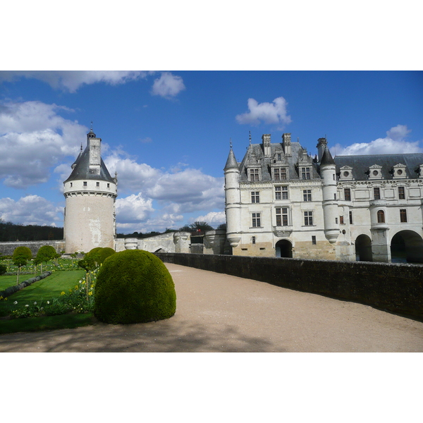 รูปถ่าย ฝรั่งเศส(France) ปราสาทเชอนงโซ(Chenonceau Castle) 2008-04 90
