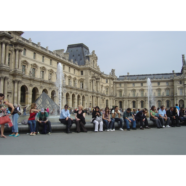 รูปถ่าย ฝรั่งเศส(France) ปารีส(Paris) ลูฟว์(Louvre) 2007-05 16