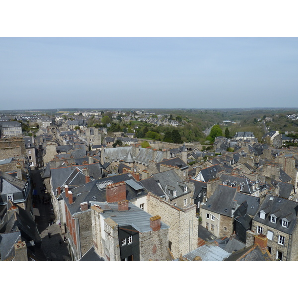 รูปถ่าย ฝรั่งเศส(France) ดีน็อง(Dinan) หอนาฬิกาดีน็อง(Dinan clock tower) 2010-04 3