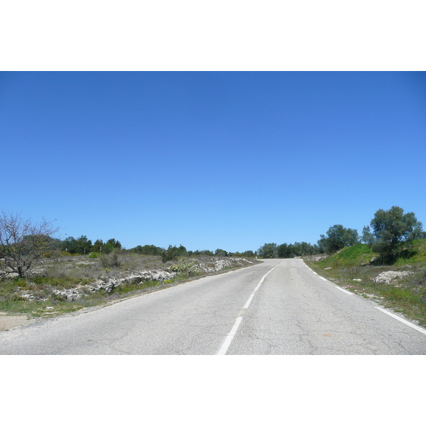 รูปถ่าย ฝรั่งเศส(France) โพรว็องส์(Provence) ถนนจากโบแกร์ไปปงดูการ์(Beaucaire to pont du gard road) 2008-04 39