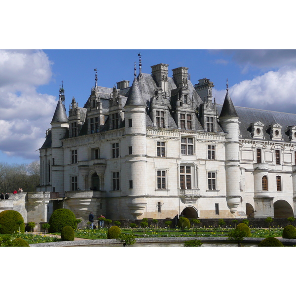 รูปถ่าย ฝรั่งเศส(France) ปราสาทเชอนงโซ(Chenonceau Castle) 2008-04 41