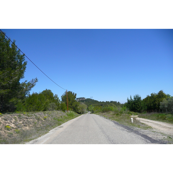 รูปถ่าย ฝรั่งเศส(France) โพรว็องส์(Provence) ถนนจากโบแกร์ไปปงดูการ์(Beaucaire to pont du gard road) 2008-04 40