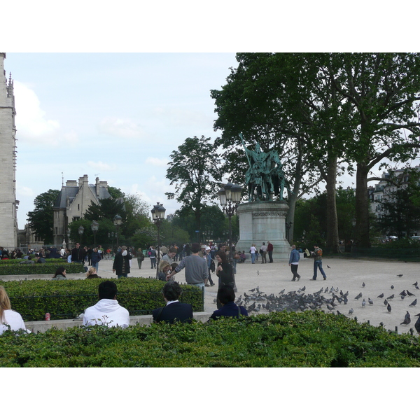 รูปถ่าย ฝรั่งเศส(France) ปารีส(Paris) มหาวิหารน็อทร์-ดาม(Notre Dame) 2007-05 8