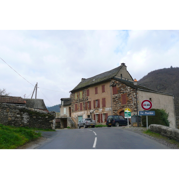 รูปถ่าย ฝรั่งเศส(France) เทือกเขาเซแวน(Cevennes Mountains) ถนนจากโกกูแรสไปฟลอรัก(Cocures to Florac road) 2008-04 36