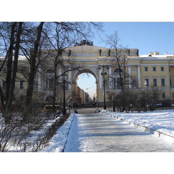 รูปถ่าย รัสเซีย(Russia) เซนต์ปีเตอร์สเบิร์ก(St Petersburg) สวนอเล็กซานเดอร์(Alexandrovsky Garden) 2006-03 7