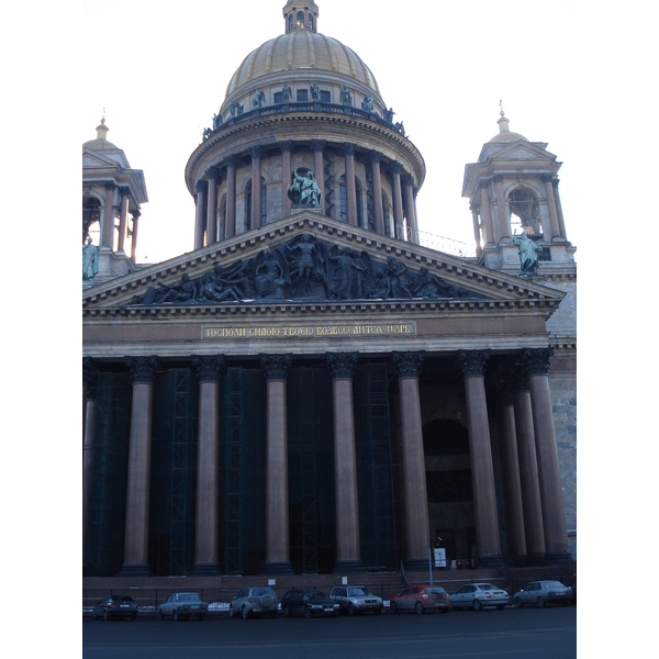 รูปถ่าย รัสเซีย(Russia) เซนต์ปีเตอร์สเบิร์ก(St Petersburg) มหาวิหารเซนต์ไอแซก(St Isaac cathedral) 2006-03 23
