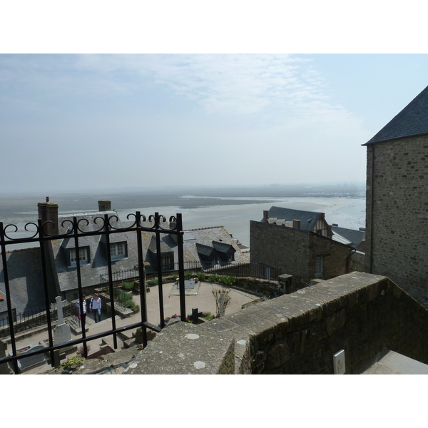 รูปถ่าย ฝรั่งเศส(France) มงแซ็งมีแชล(Mont St Michel) หมู่บ้านมงแซ็งมีแชล(Mont St Michel Village) 2010-04 10