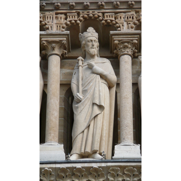 รูปถ่าย ฝรั่งเศส(France) ปารีส(Paris) มหาวิหารน็อทร์-ดาม(Notre Dame) 2007-05 38