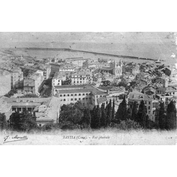 รูปถ่าย ฝรั่งเศส(France) คอร์สิคา(Corsica) โปสการ์ดเก่า(Old Postcards) บาสเทีย(Bastia) 1900-01 114