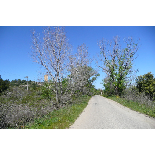 รูปถ่าย ฝรั่งเศส(France) โพรว็องส์(Provence) ถนนจากโบแกร์ไปปงดูการ์(Beaucaire to pont du gard road) 2008-04 28