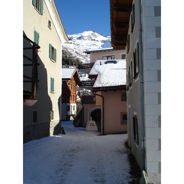 รูปถ่าย สวิสเซอร์แลนด์(Switzerland) บีวีโอ(Bivio) 2007-01 15