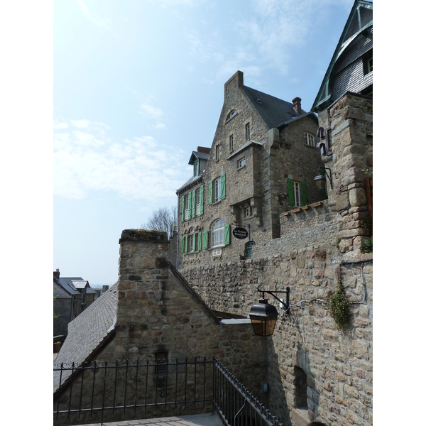 รูปถ่าย ฝรั่งเศส(France) มงแซ็งมีแชล(Mont St Michel) หมู่บ้านมงแซ็งมีแชล(Mont St Michel Village) 2010-04 53