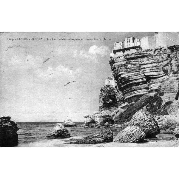 รูปถ่าย ฝรั่งเศส(France) คอร์สิคา(Corsica) โปสการ์ดเก่า(Old Postcards) 1900-01 95