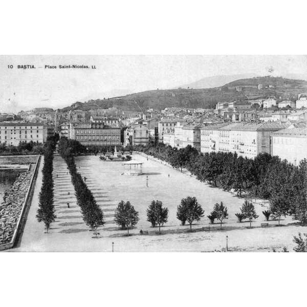 รูปถ่าย ฝรั่งเศส(France) คอร์สิคา(Corsica) โปสการ์ดเก่า(Old Postcards) บาสเทีย(Bastia) 1900-01 72