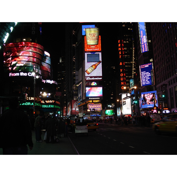 รูปถ่าย สหรัฐอเมริกา(United States) นิวยอร์ก(New York) ไทม์สแควร์(Times Square) 2006-03 40