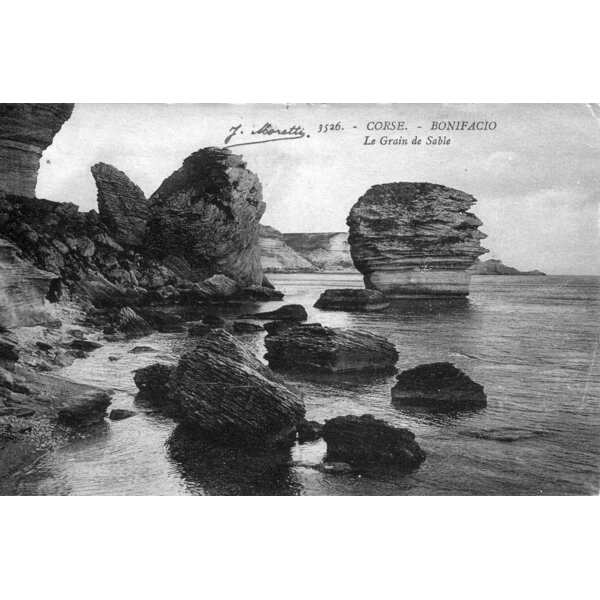รูปถ่าย ฝรั่งเศส(France) คอร์สิคา(Corsica) โปสการ์ดเก่า(Old Postcards) 1900-01 142