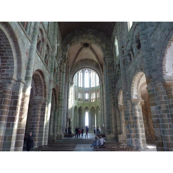 รูปถ่าย ฝรั่งเศส(France) มงแซ็งมีแชล(Mont St Michel) แอบบีมงแซ็งมีแชล(Mont St Michel Abbey) 2010-04 122