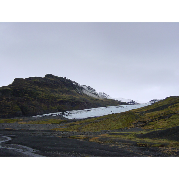 รูปถ่าย ไอซ์แลนด์(Iceland) เมียร์กาลส์โจกูล(Myrdalsjokull) 2003-03 8