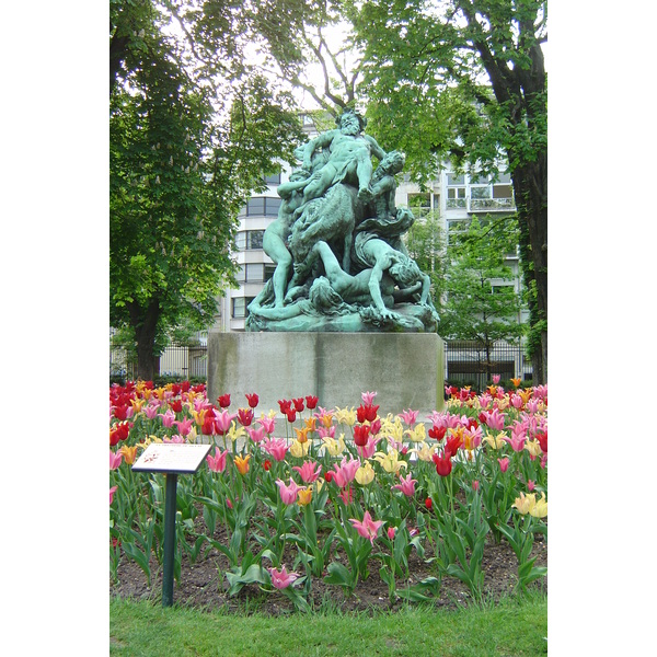 รูปถ่าย ฝรั่งเศส(France) ปารีส(Paris) สวนลักเซมเบิร์ก(Luxembourg Garden) 2007-04 27