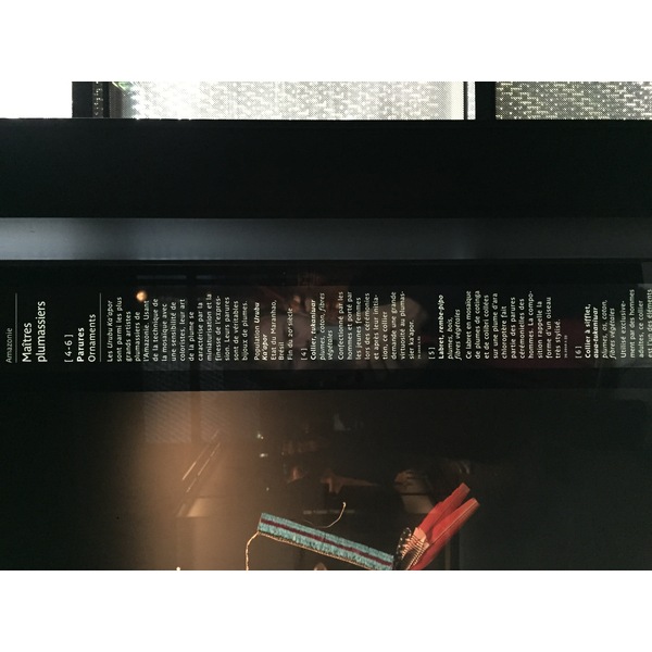 รูปถ่าย ฝรั่งเศส(France) ปารีส(Paris) พิพิธภัณฑ์เกบร็องลี(Quai Branly Museum) 2015-09 13