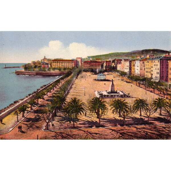 รูปถ่าย ฝรั่งเศส(France) คอร์สิคา(Corsica) โปสการ์ดเก่า(Old Postcards) บาสเทีย(Bastia) 1900-01 123