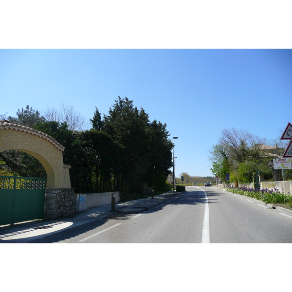 รูปถ่าย ฝรั่งเศส(France) โพรว็องส์(Provence) ถนนจากโบแกร์ไปปงดูการ์(Beaucaire to pont du gard road) 2008-04 6