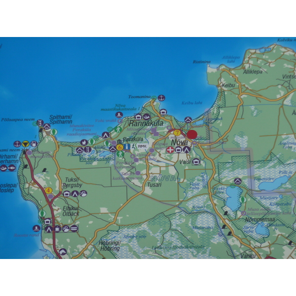 รูปถ่าย เอสโตเนีย(Estonia) ถนนจากทาลลินน์ไปฮาปซาลู(Tallinn to Haapsalu road) 2009-04 23