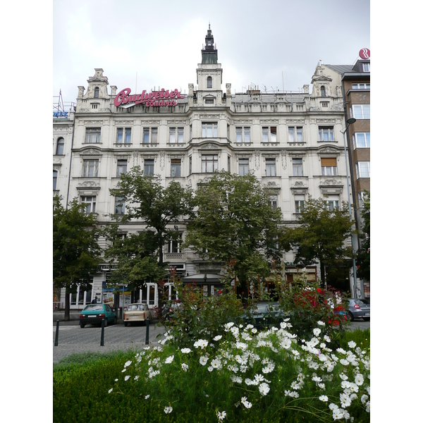 รูปถ่าย สาธารณรัฐเช็ก(Czech Republic) ปราก(Prague) จัตุรัสเวนเซสลาส(Vaclavske namesti) 2007-07 23