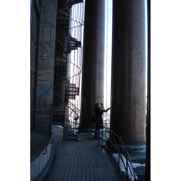 รูปถ่าย รัสเซีย(Russia) เซนต์ปีเตอร์สเบิร์ก(St Petersburg) มหาวิหารเซนต์ไอแซก(St Isaac cathedral) 2006-03 15