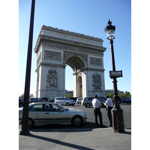 รูปถ่าย ฝรั่งเศส(France) ปารีส(Paris) ประตูชัย(Etoile and Arc de Triomphe) 2007-05 102