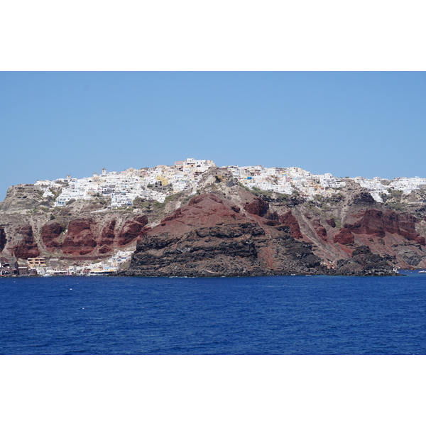 รูปถ่าย กรีก(Greece) ซานโตรินี(Santorini) แอ่งภูเขาไฟซานโตรินี(Santorini caldera) 2016-07 17