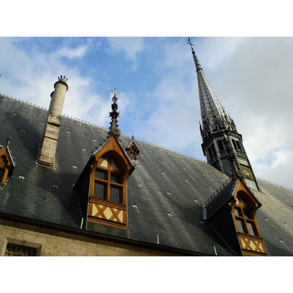 รูปถ่าย ฝรั่งเศส(France) โบนเนอ(Beaune) โรงพยาบาลเก่าโบน (ออสปิสเดอโบน)(Hospices de Beaune) 2007-01 8