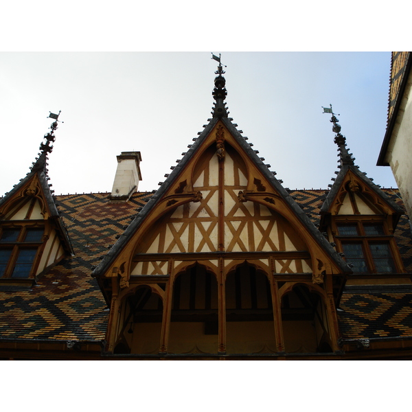 รูปถ่าย ฝรั่งเศส(France) โบนเนอ(Beaune) โรงพยาบาลเก่าโบน (ออสปิสเดอโบน)(Hospices de Beaune) 2007-01 19