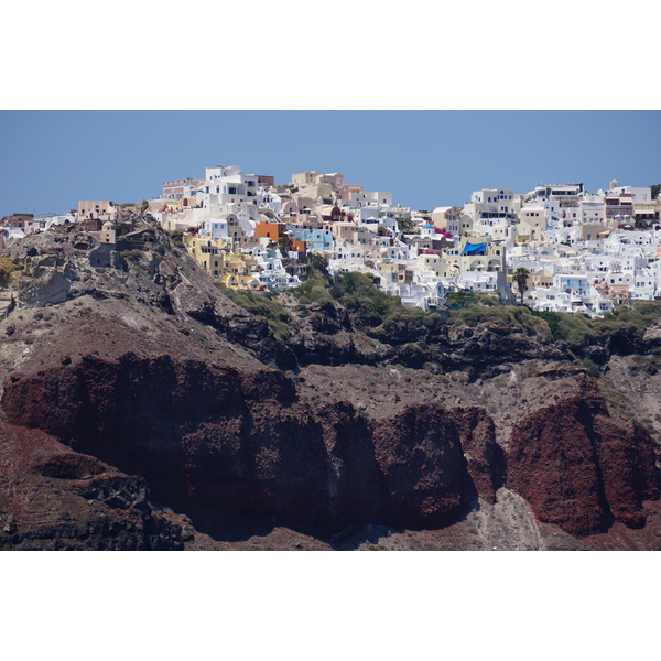 รูปถ่าย กรีก(Greece) ซานโตรินี(Santorini) แอ่งภูเขาไฟซานโตรินี(Santorini caldera) 2016-07 13